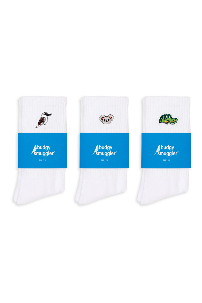 Lot Chaussettes Budgy Animaux