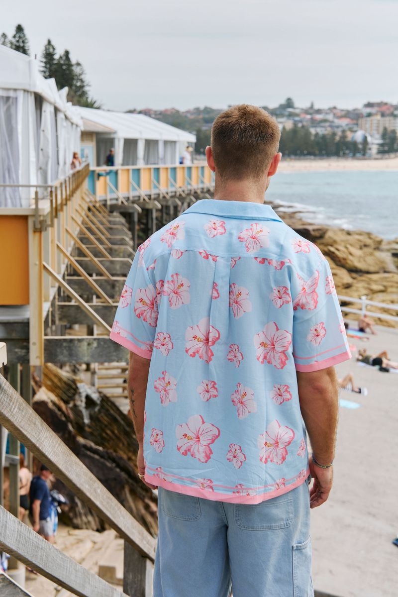 Party Shirt en Fleurs de Maui