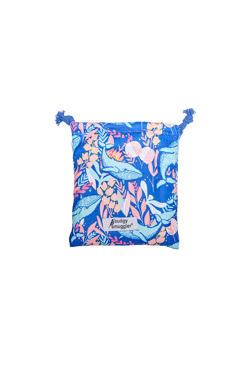 Serviette de Gym en Baleine Bleue