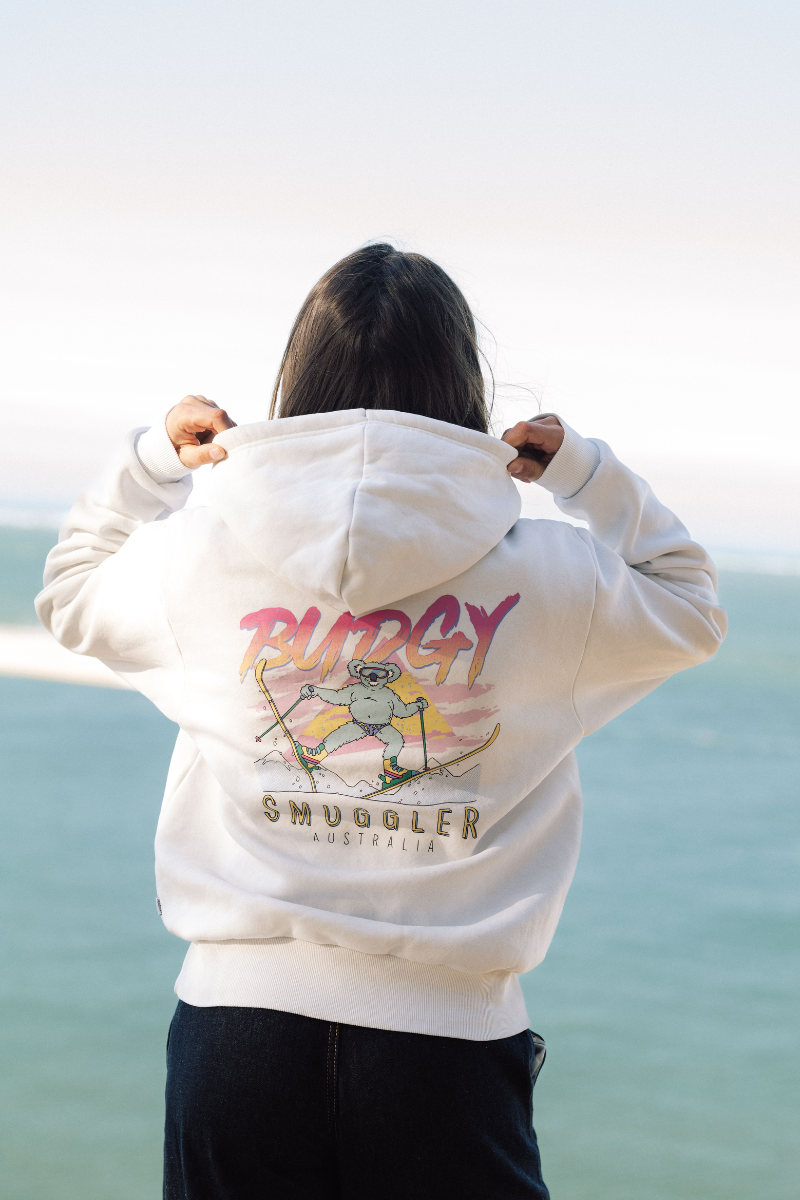 Koala Ski Hoodie in Creme