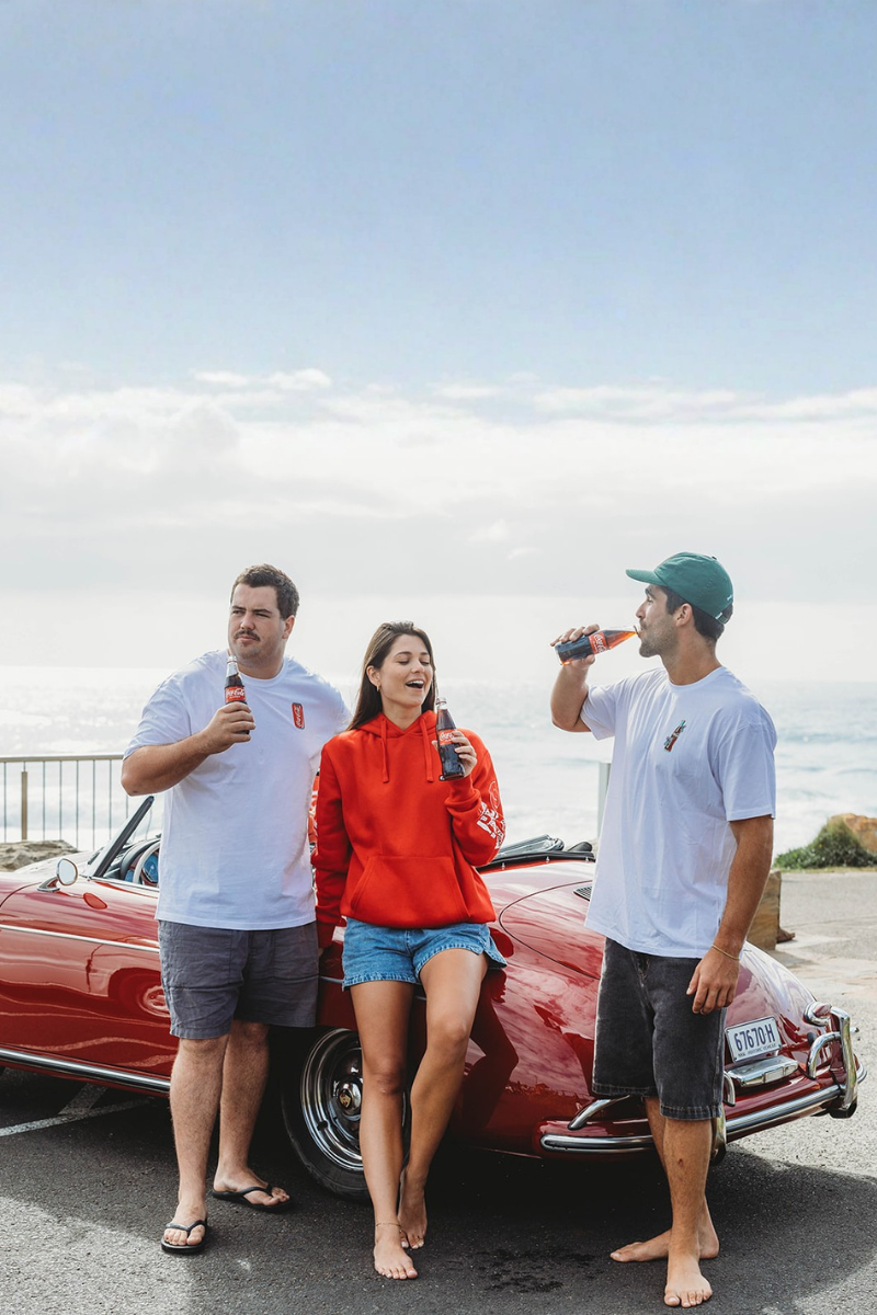 Sweat à Capuche Coca Cola