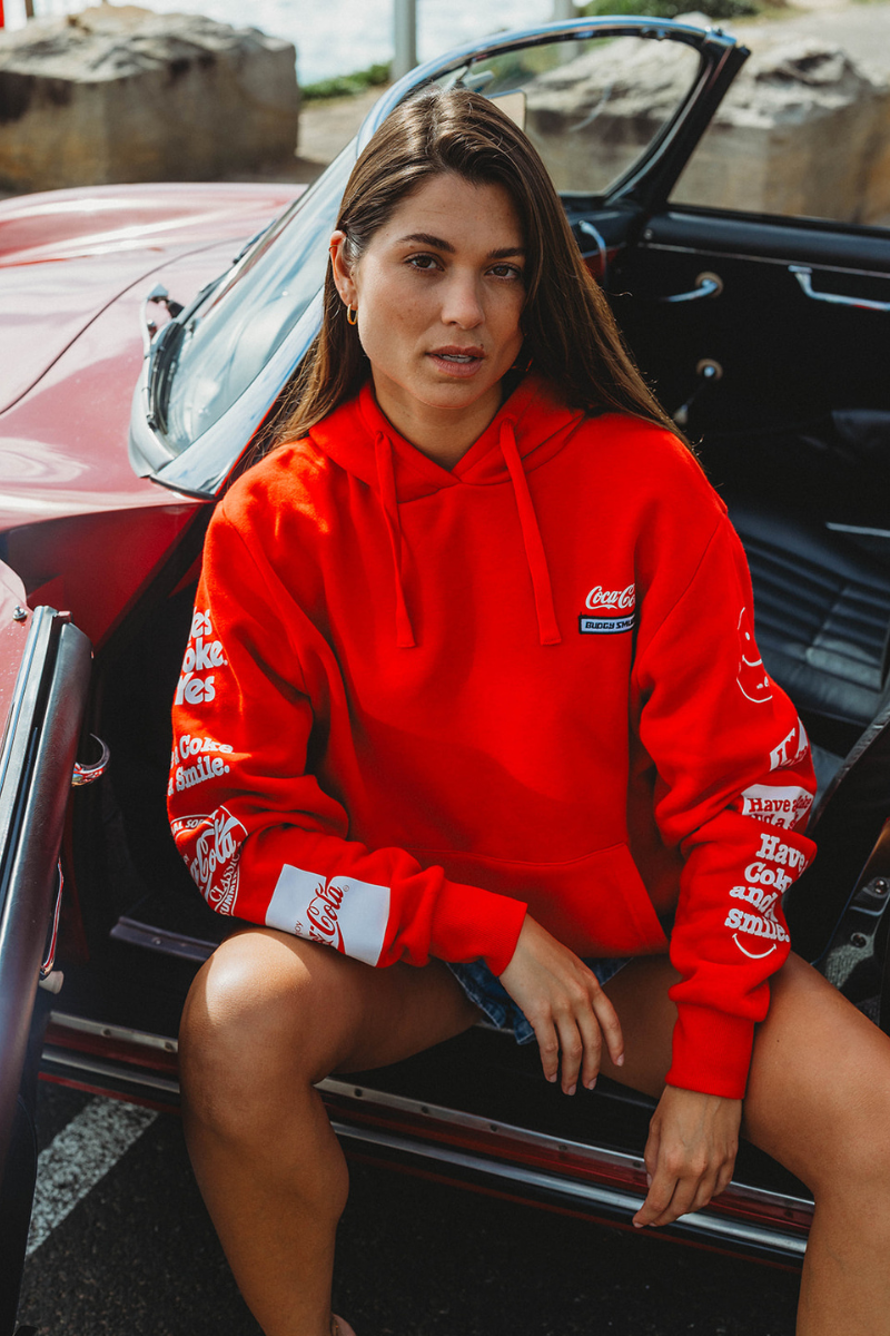 Sweat à Capuche Coca Cola