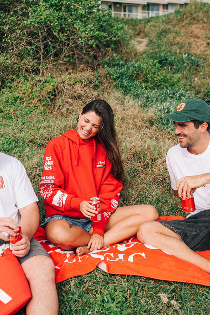 Sweat à Capuche Coca Cola