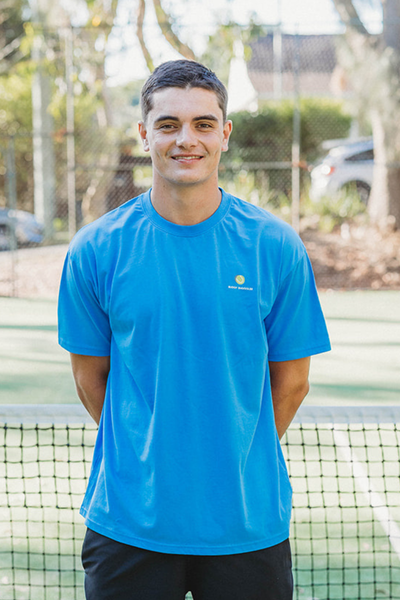 Teeshirt Léger Bleu Tennis