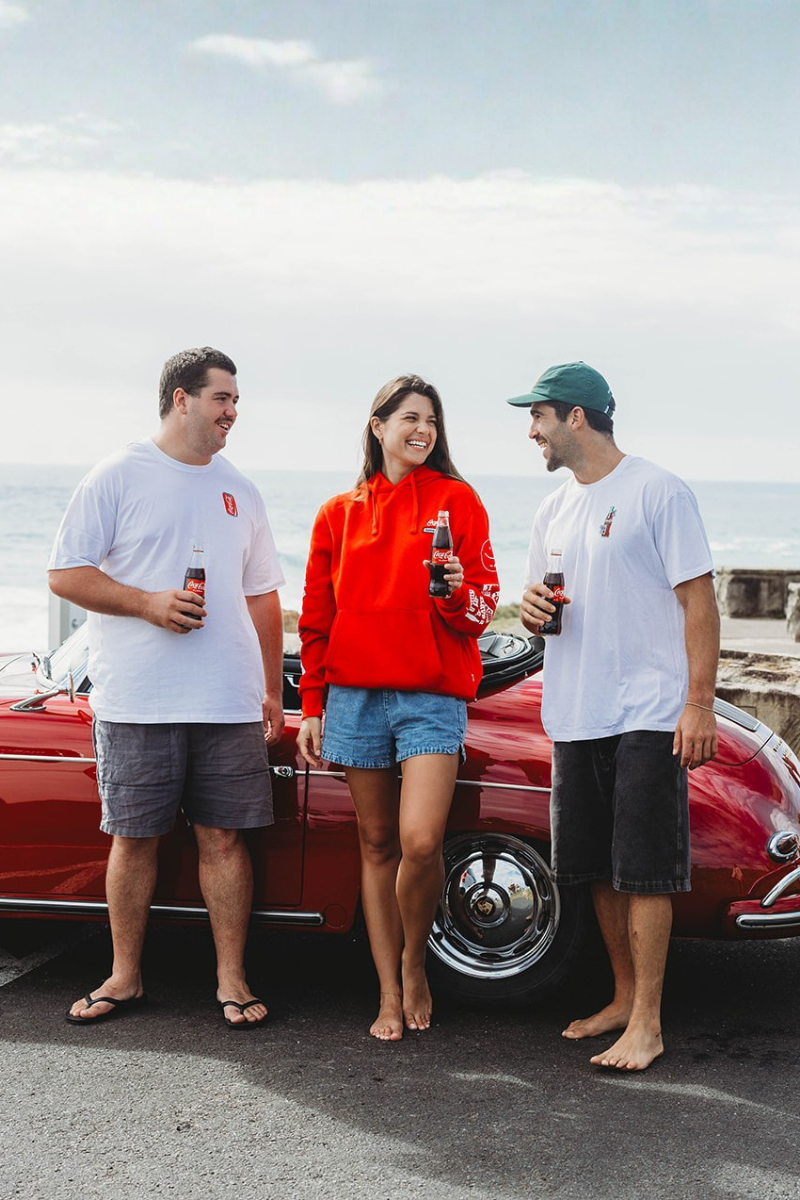 Teeshirt Léger Blanc Coke Rose