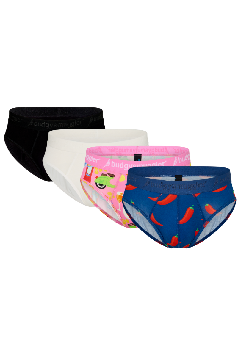 Coffret de 4 Slips pour Hommes V2