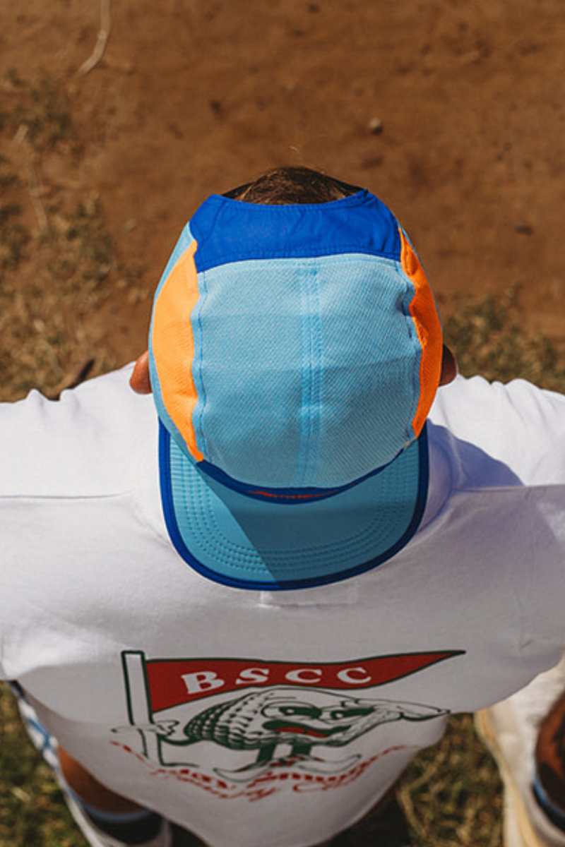 Running Cap en Bleu et Orange