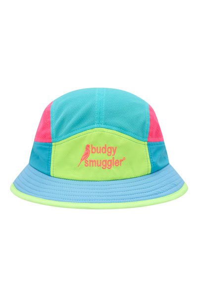 Running Bucket en Rose Jaune et Bleu