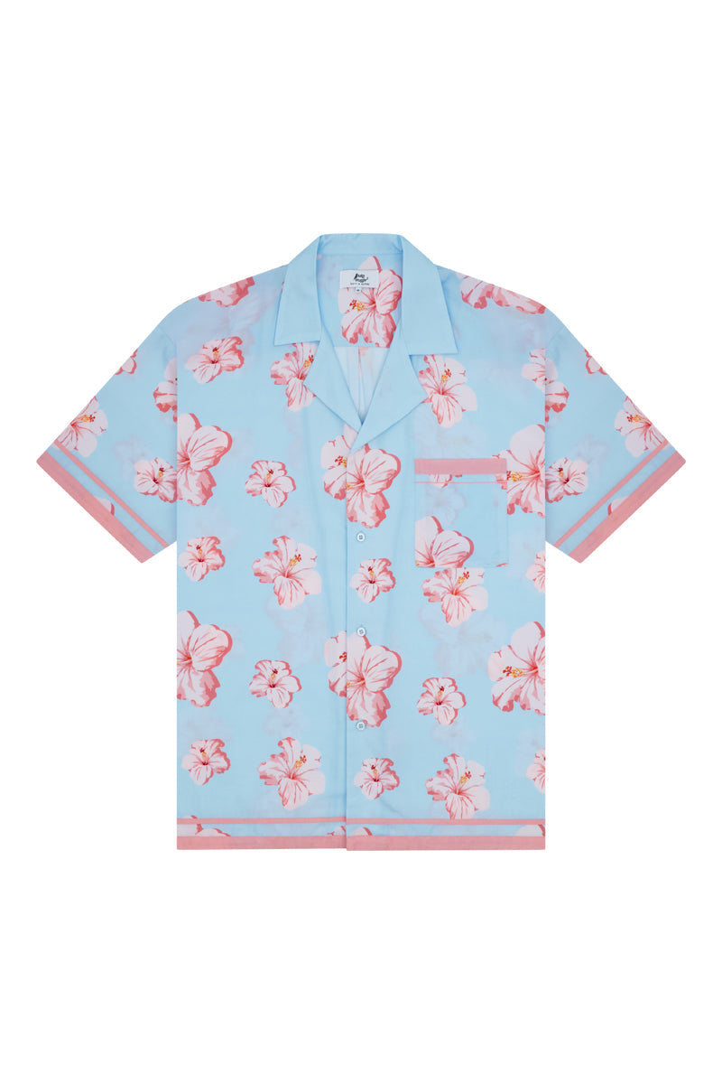 Party Shirt en Fleurs de Maui