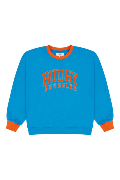 Sweat Crew Neck Bleu Orange