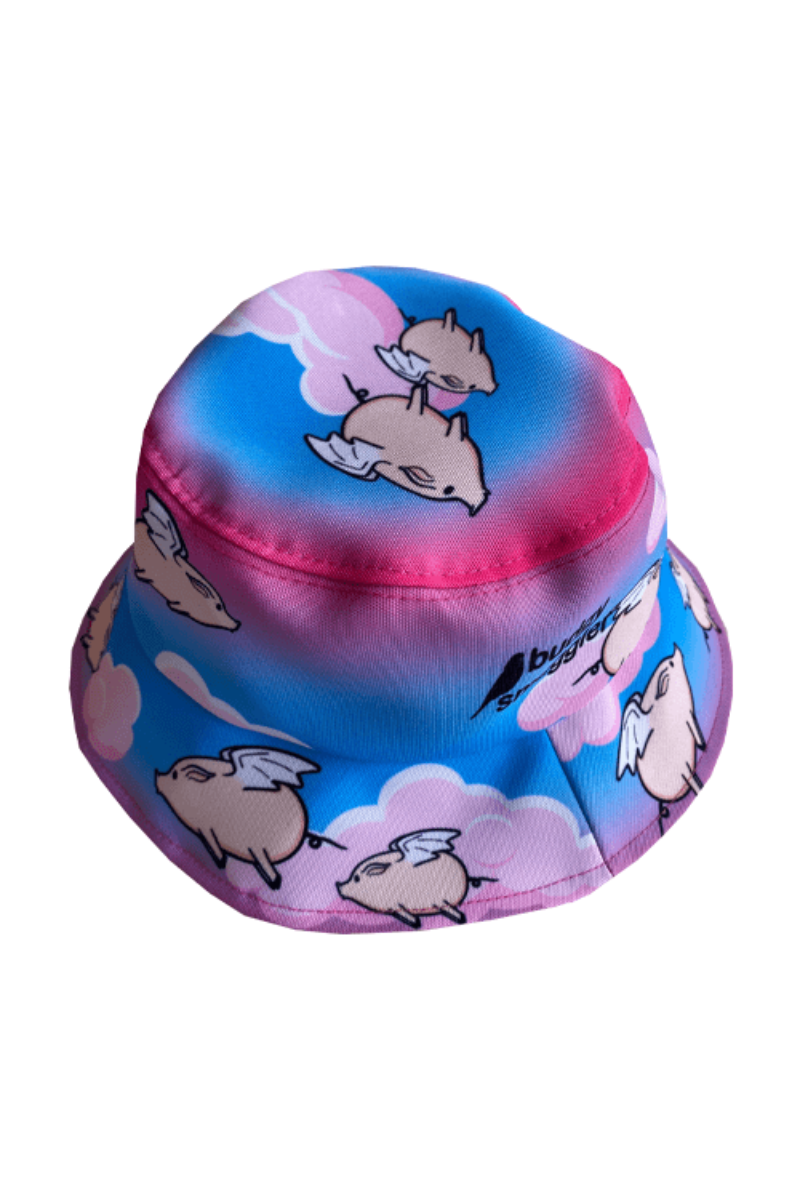  Bucket Hat in Flying Pigs 