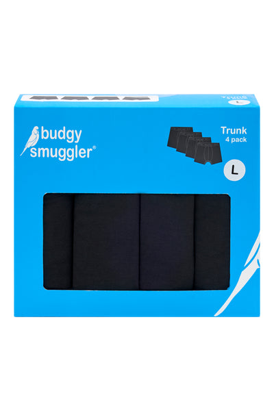 4er-Boxershorts Premium (2.0) in Schwarz