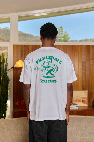 Teeshirt Léger Blanc Pickleball