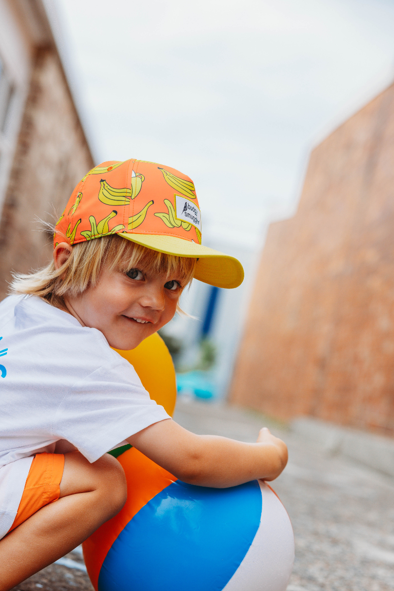 Casquette enfant imprimé Bananes