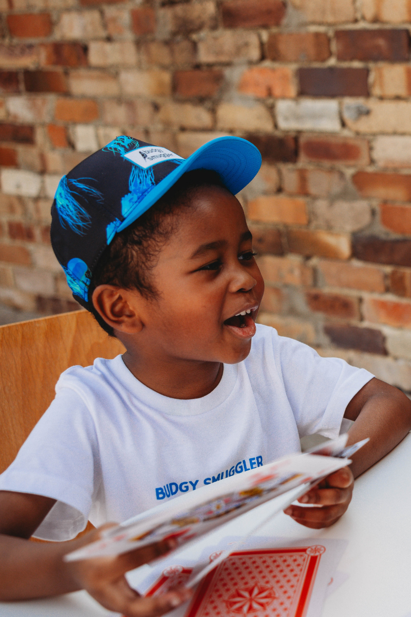 Casquette enfant imprimé Méduses