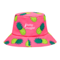 Bucket hat in Pink  Pineapple