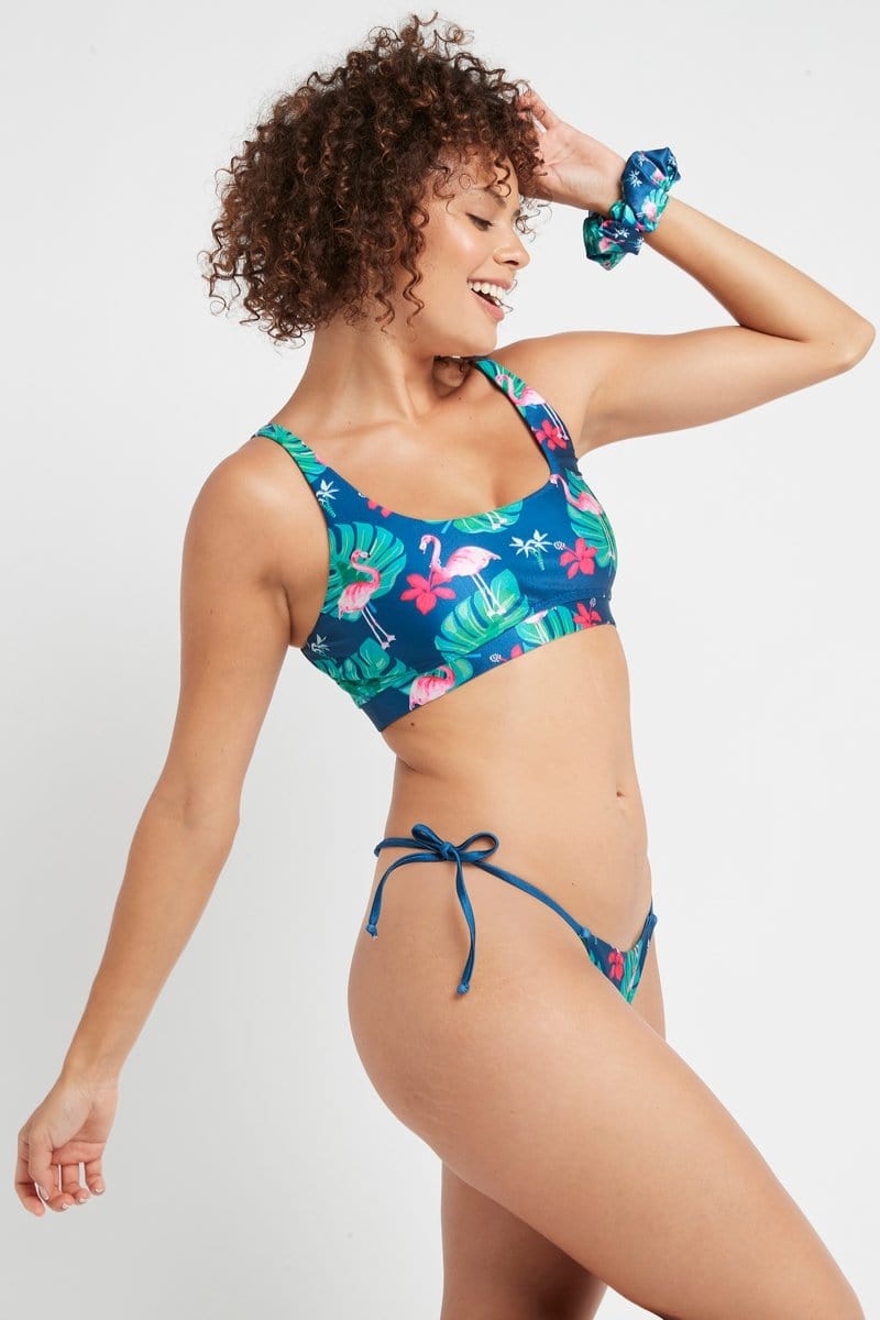 Bikini Hose "Avalon" mit Flamingo Muster
