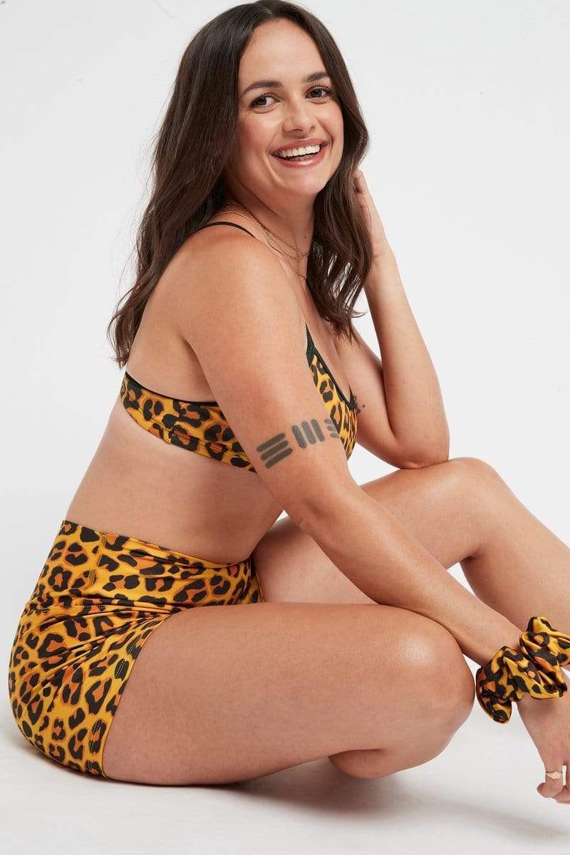 Leopard Booty Shorts