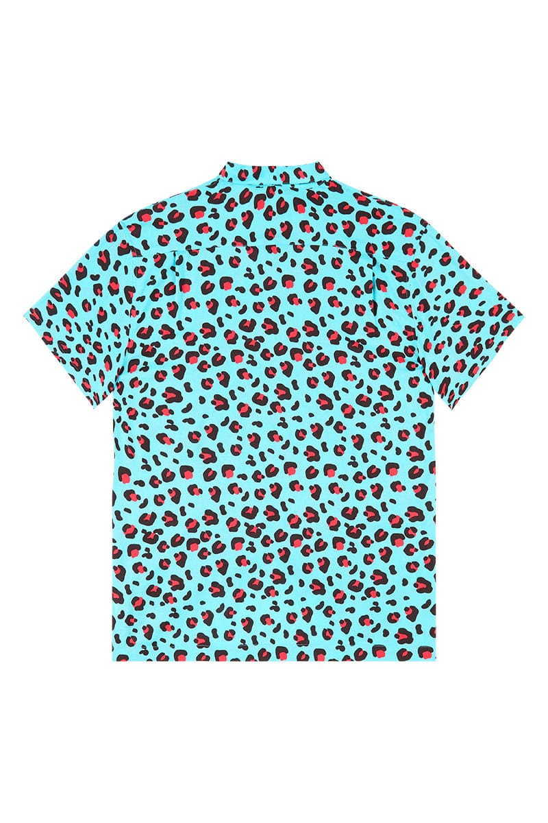 Blue Leopard Shirt