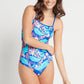 Thin Strap One Piece in Blue Whale 