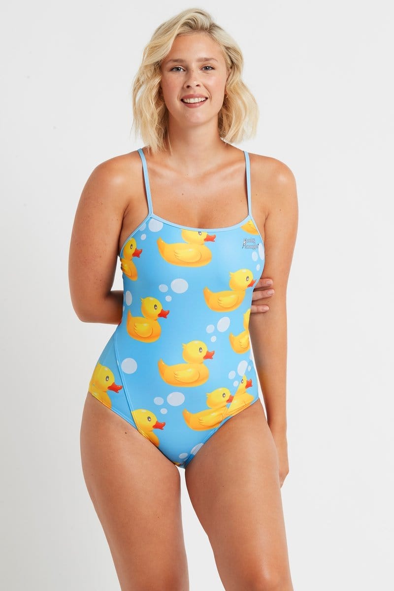 Thin strap One-Piece Straps in Rubbers Ducks