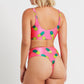 Bikini Top "Palm Beach" mit Ananas Muster