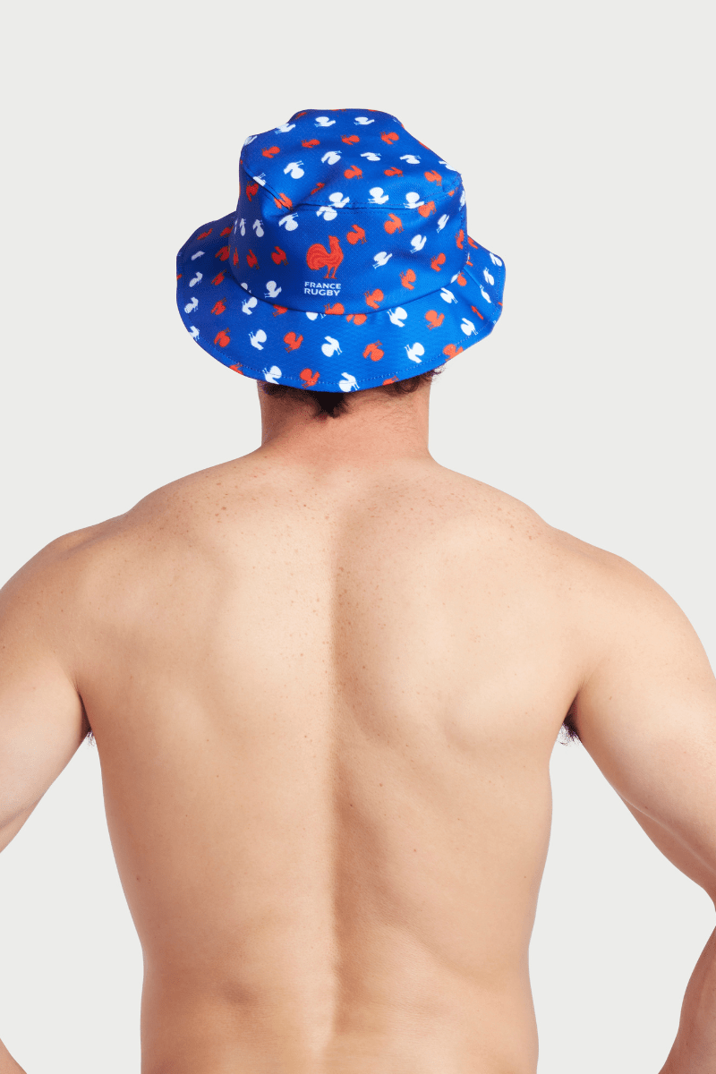 Bucket hat in France Rugby Blue White Red