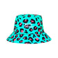 Blue Leopard Bucket Hat