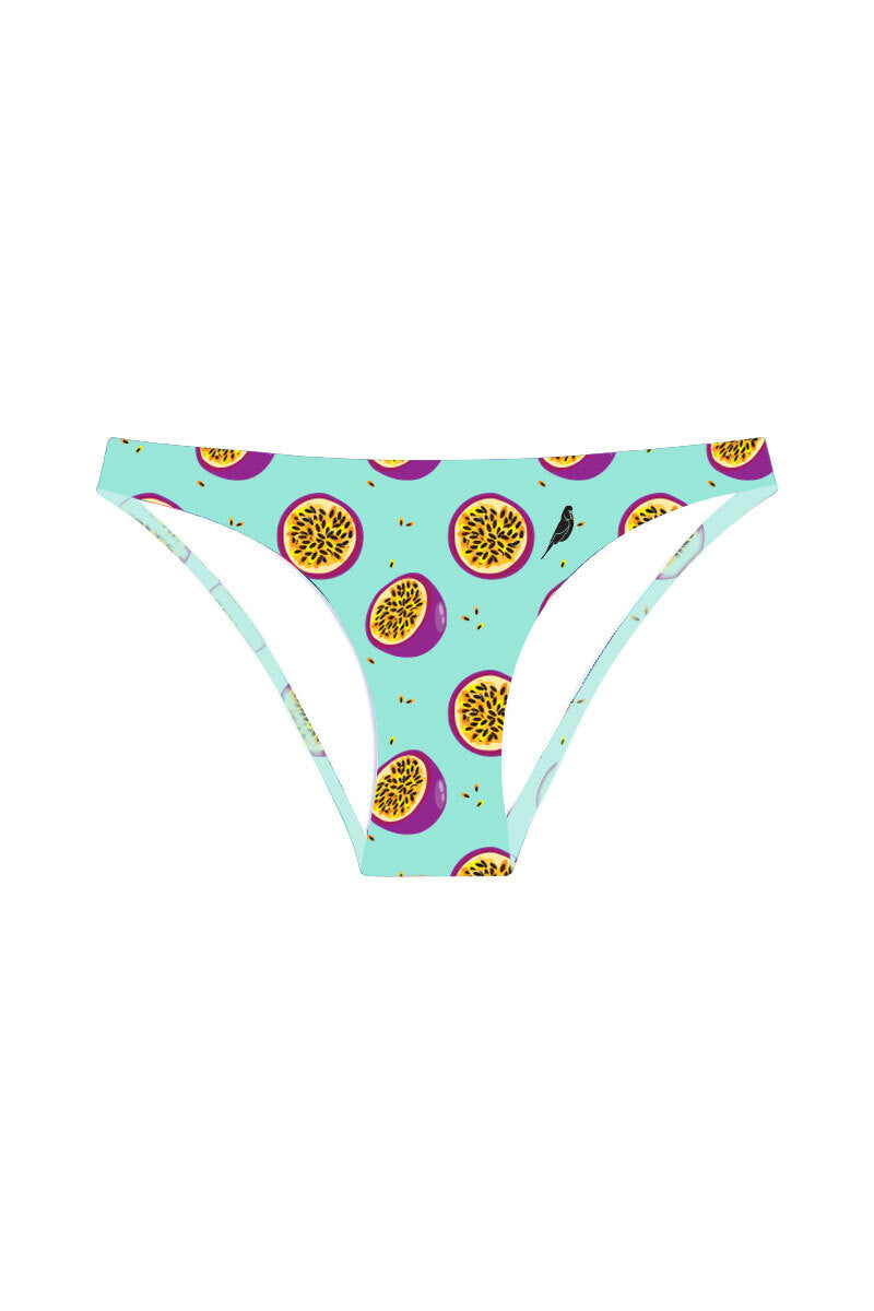 Bikini Hose "Shelly" mit Passionsfrucht Muster